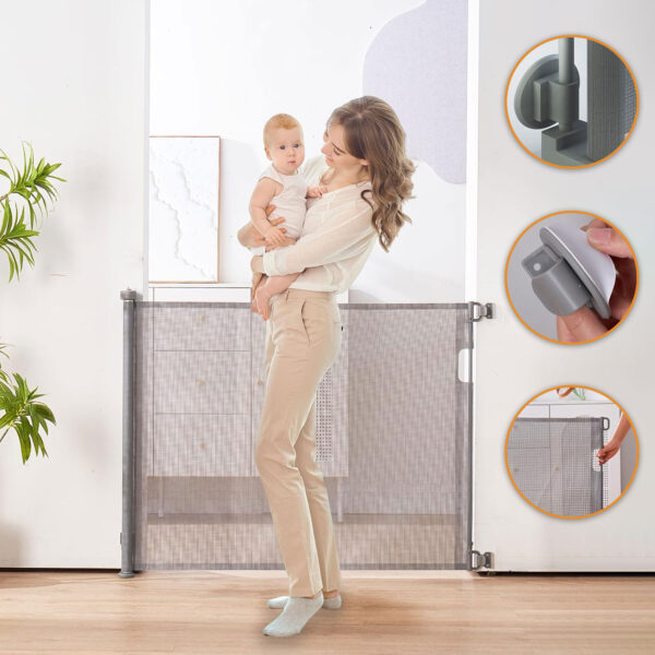 Dual Lock Retractable Stair Gates - Image 7